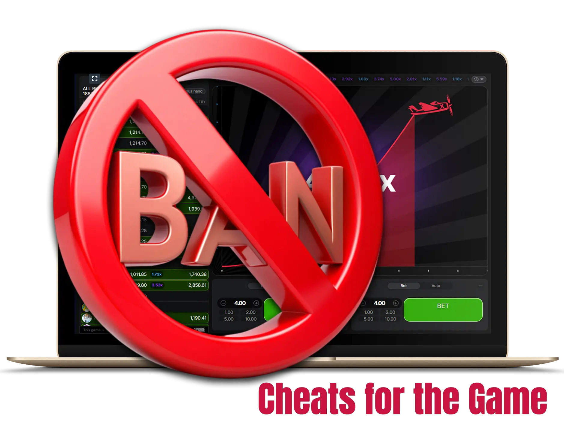 Any assertions of cheats or hacks are untrue and could result in scams or account bans in Aviator