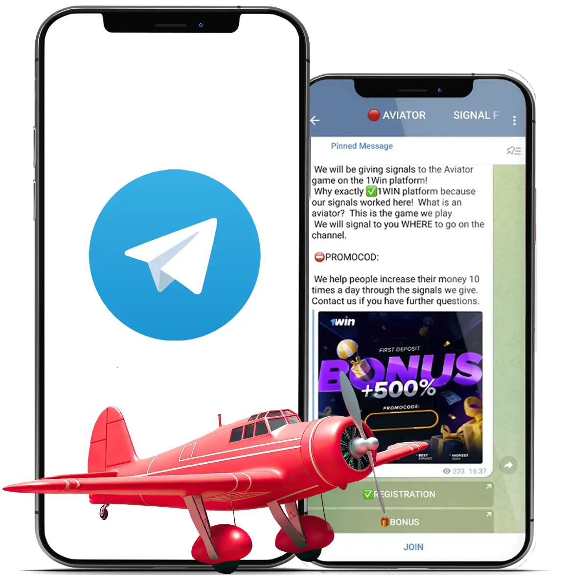 Aviator signal bot in Telegram