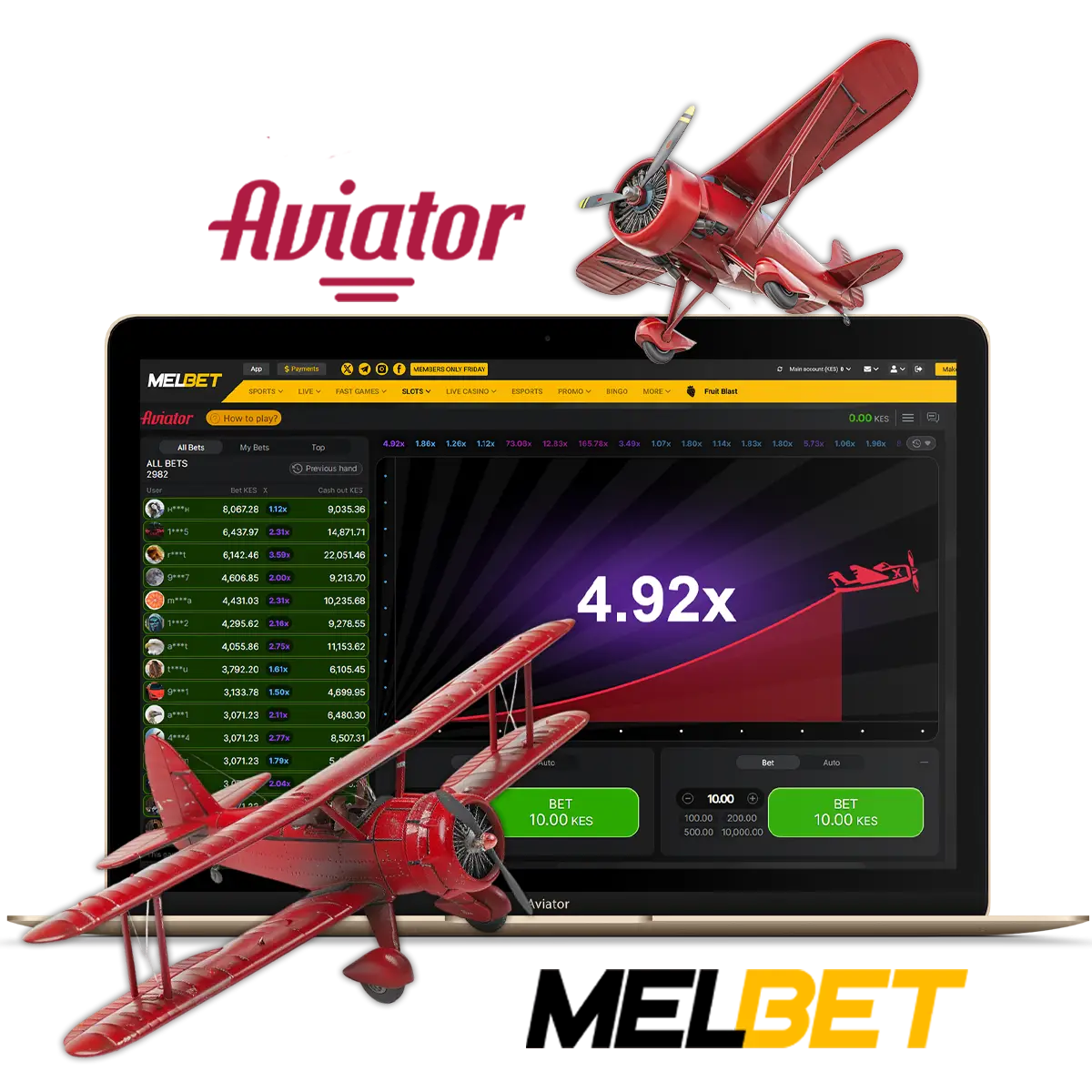 Start Playing Aviator Melbet