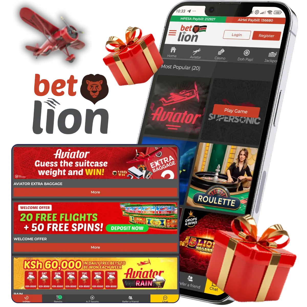 Bonuses and promotions BetLion Kenya