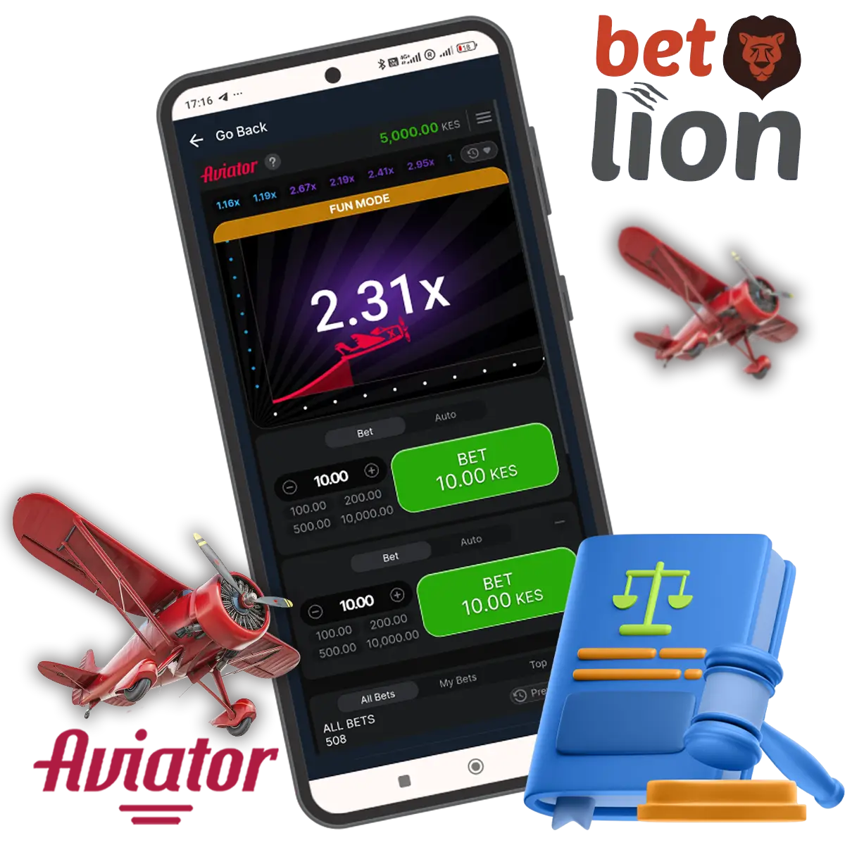 BetLion Aviator legal in Kenya