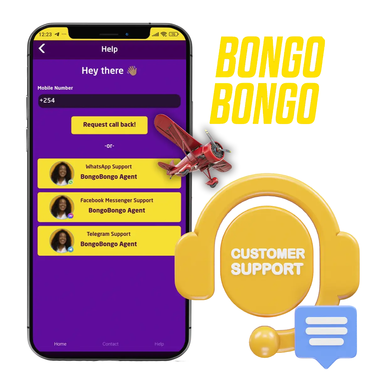 BongoBongo Customer support service