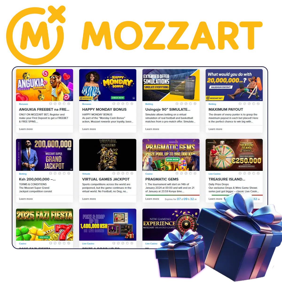 MozzartBet bonuses