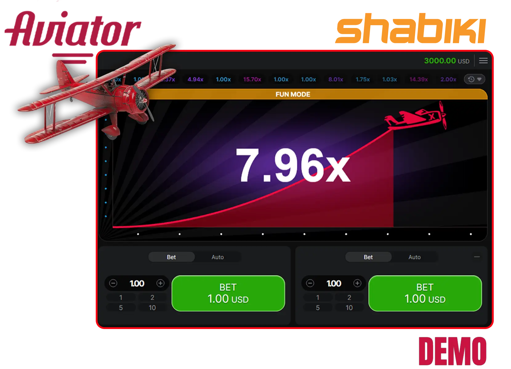 Shabiki Aviator Demo