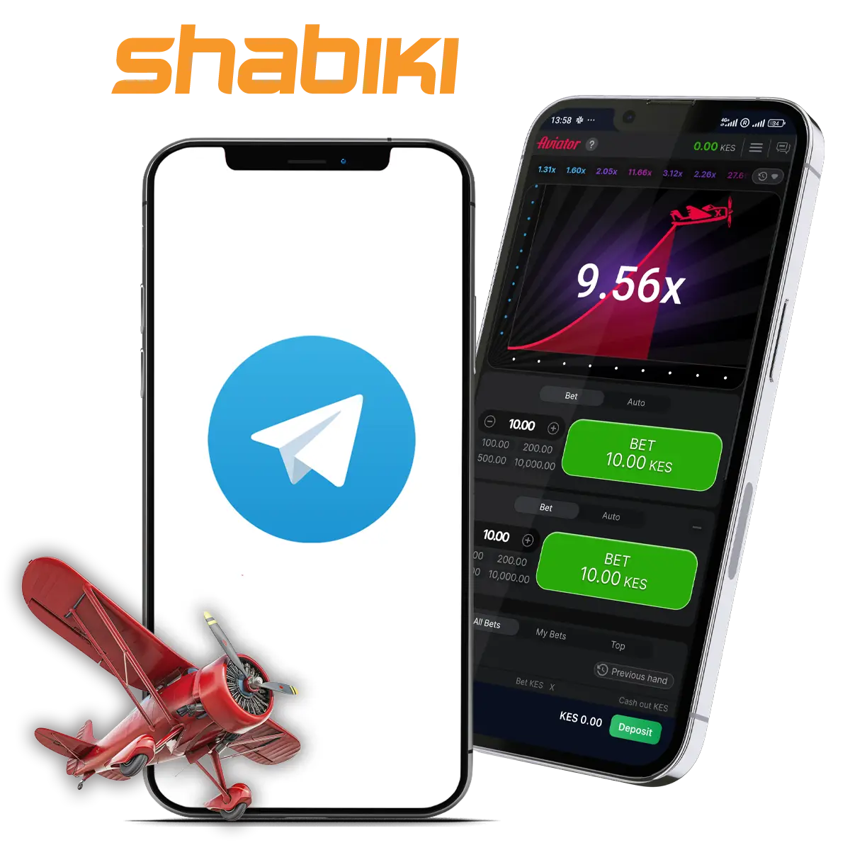 Shabiki Aviator signals on exclusive Telegram channel