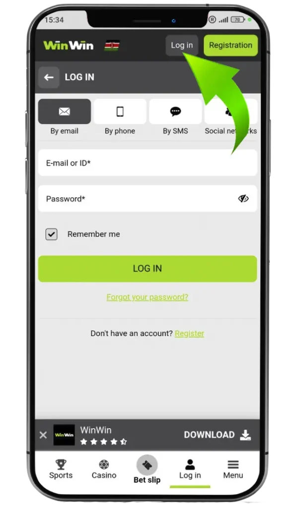 Winwin Aviator login