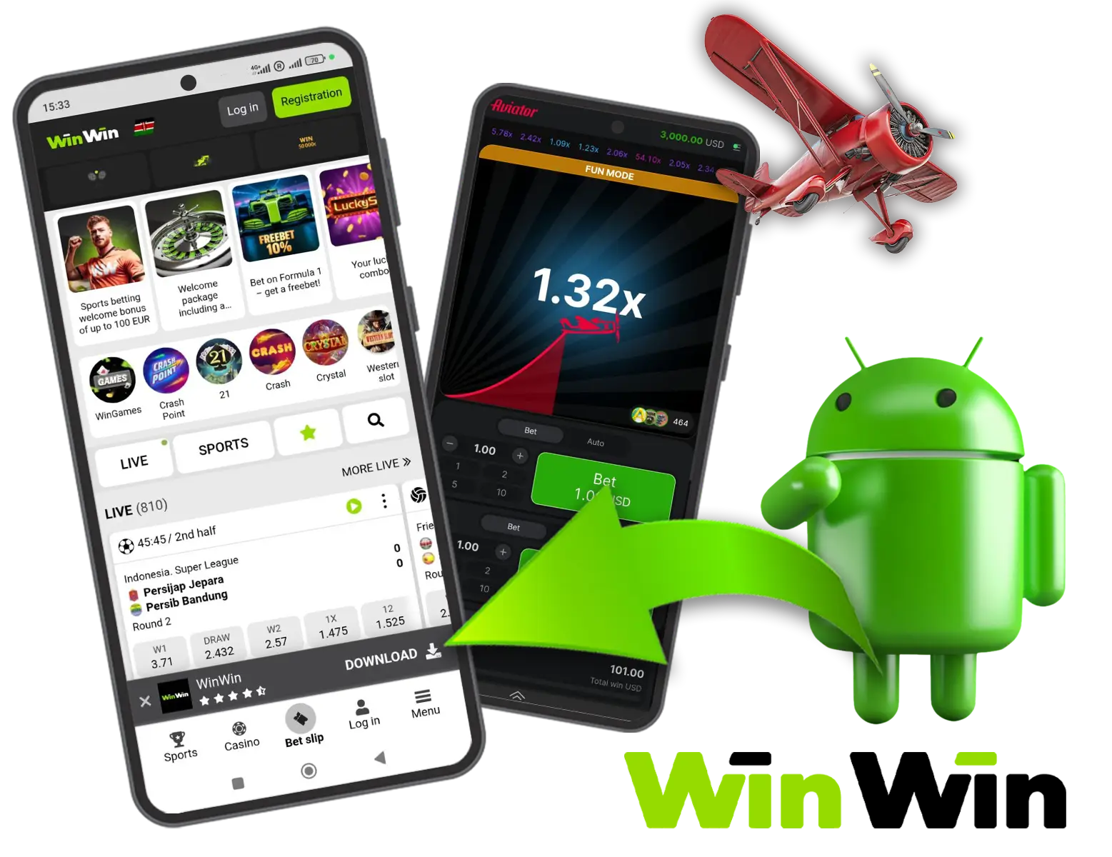 Download WinWin Aviator App for Android