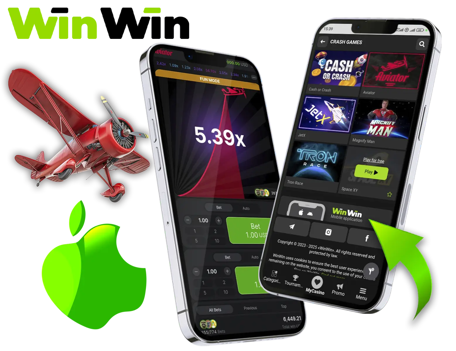 Download WinWin Aviator App for iOS