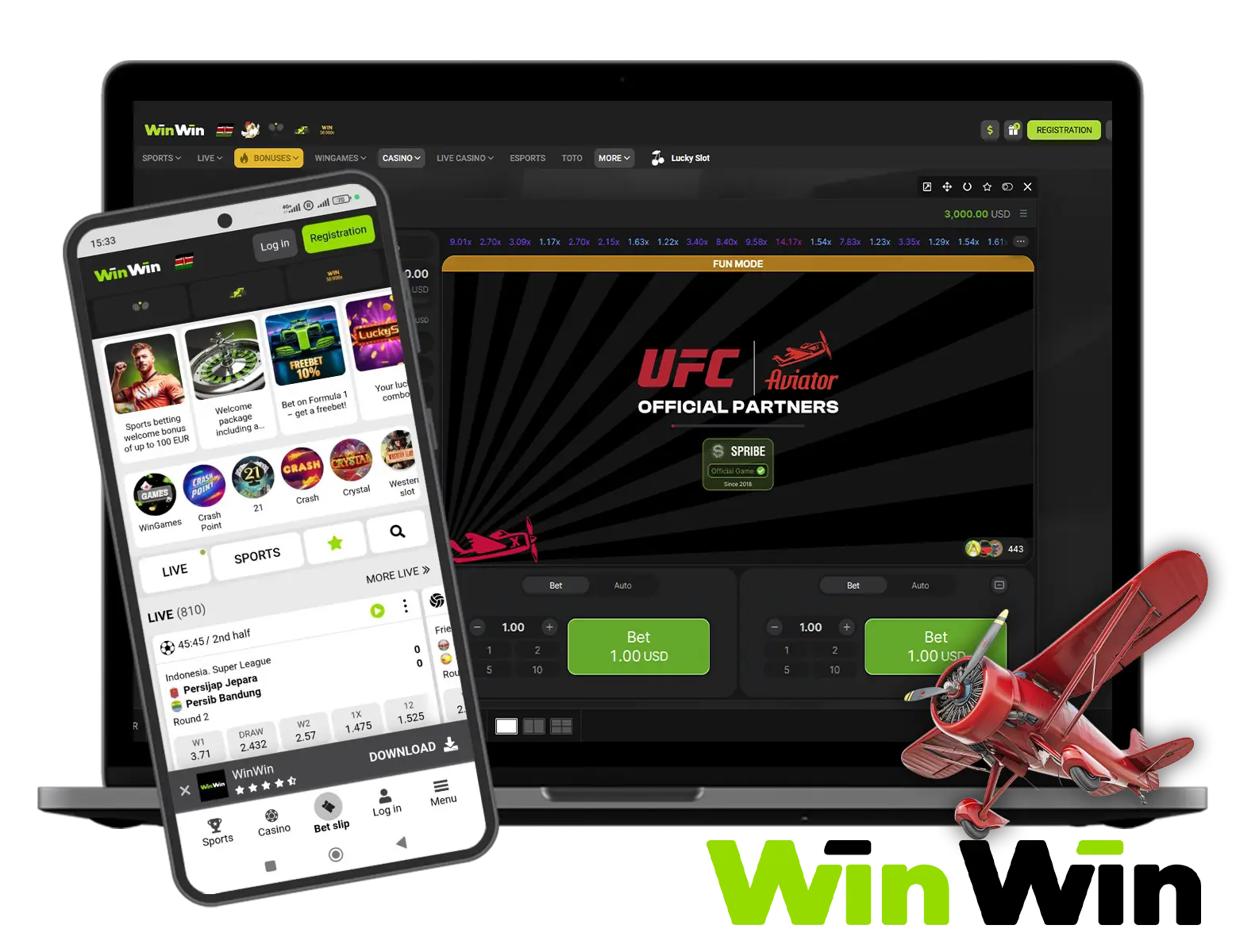 Aviator game Casino WinWin Review